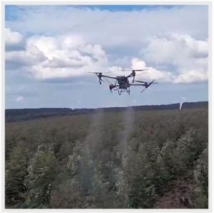 vistec.com.br - Servicos de Pulverizacao Florestal com equipamentos de ultima geracao (drones DJI AGRAS T40)